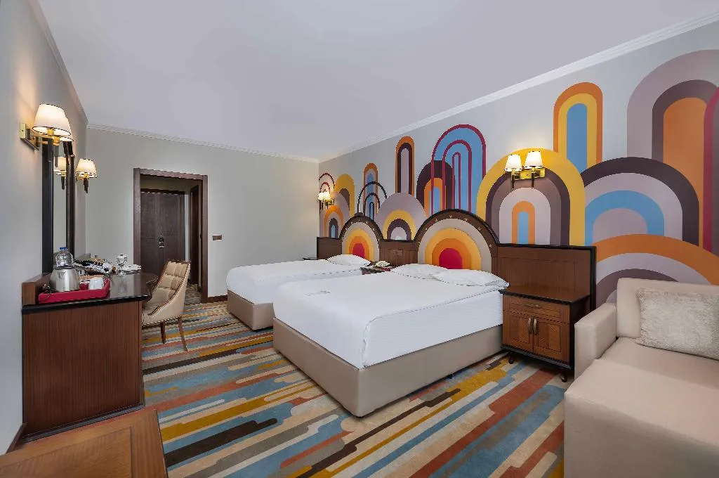 DOUBLE SUPERIOR SIDE SEA VIEW Room, Megasaray West Beach Antalya, Antalya