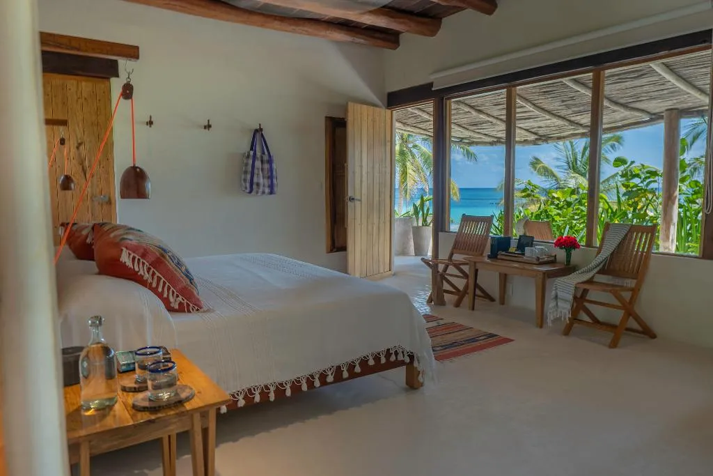 TRIPLE WITH TERRACE Room, Pocna Tulum Hote, Beach Clubs & Restaurants, Cancun Area