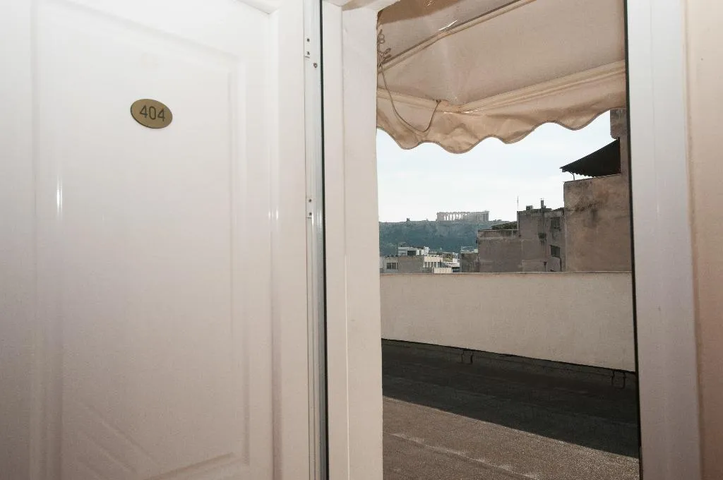 Terrace, Cecil hotel, Athens