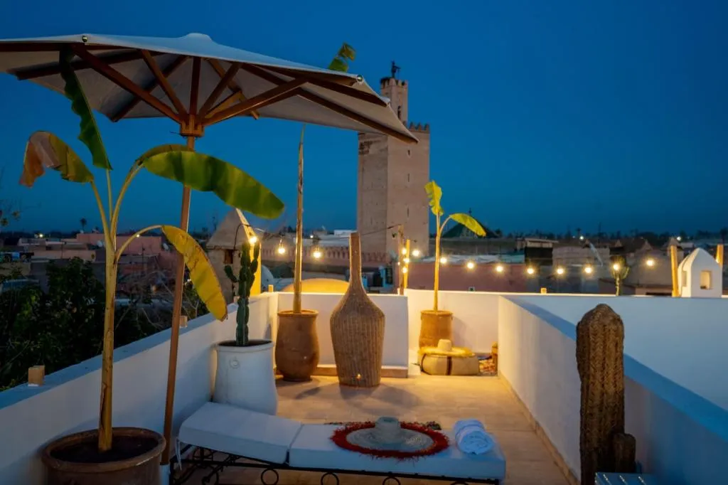 Terrace, Riad Zahrat Al Sahara, Marrakech