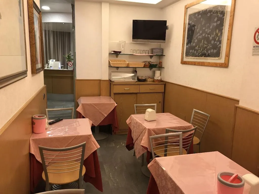 Restaurant, Hotel Parma, Milan
