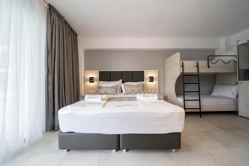 QUADRUPLE ONE BED Room, Avaton Luxury Resort  And Spa Access The Enigma, Thessaloniki