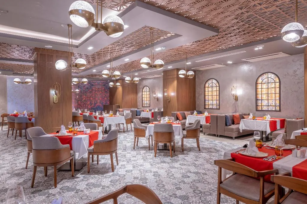 Restaurant, Kirman Calyptus Hotel, Antalya