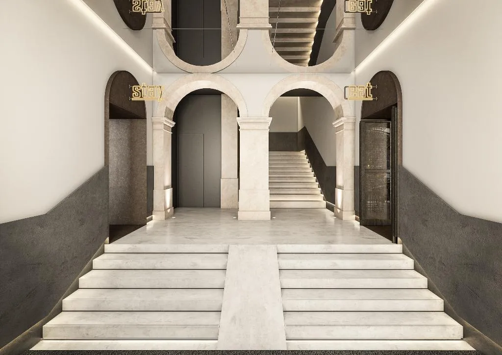 Lobby, Inspira Santos Boutique Hotel, Lisbon
