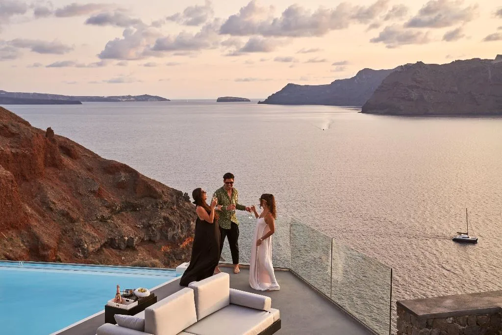 General view, Charisma Suites, Santorini
