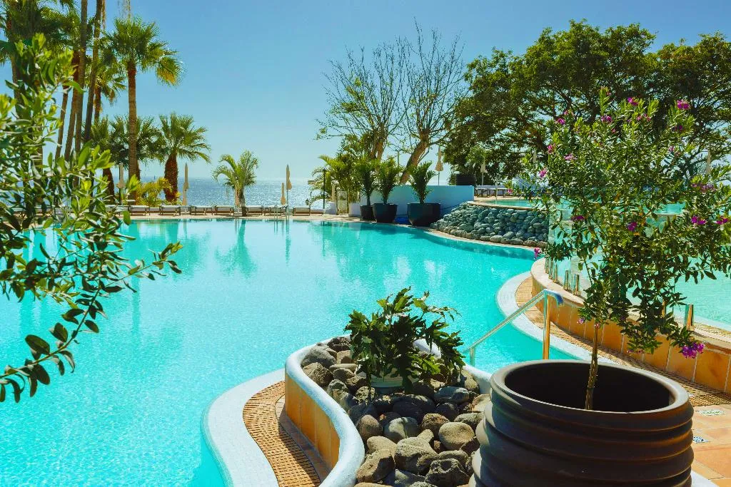 Pool, Hotel Jardín Tecina, La Gomera