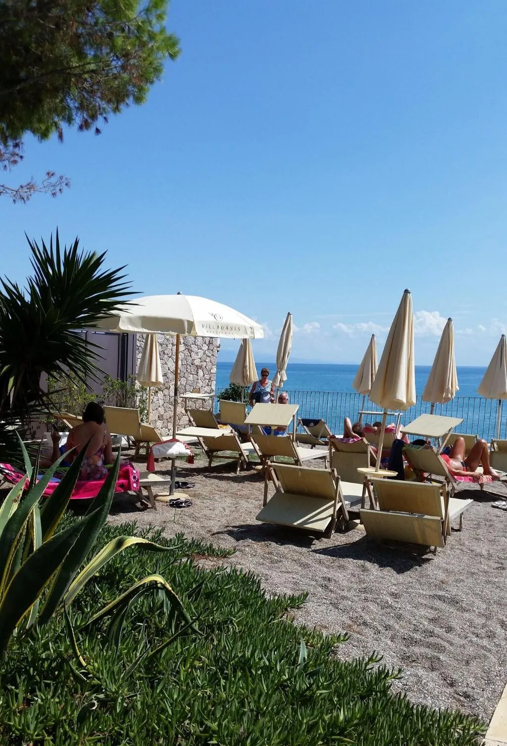 Terrace, Villa Oasis, Taormina