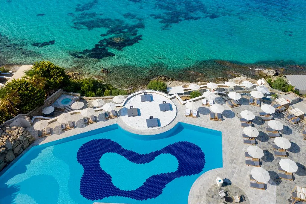 Terrace, Mykonos Grand Hotel & Resort, Mykonos