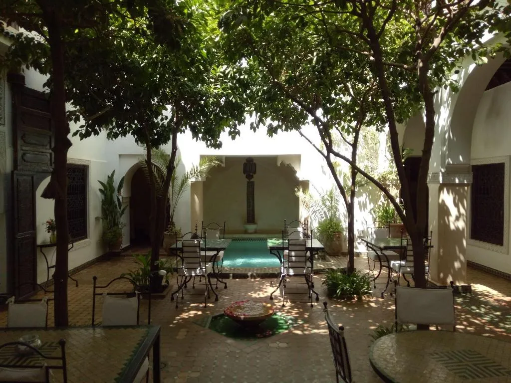 Terrace, Riad Dar Dialkoum, Marrakech