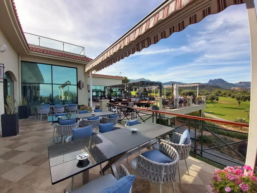 Terrace, Korineum Golf Resort, Cyprus