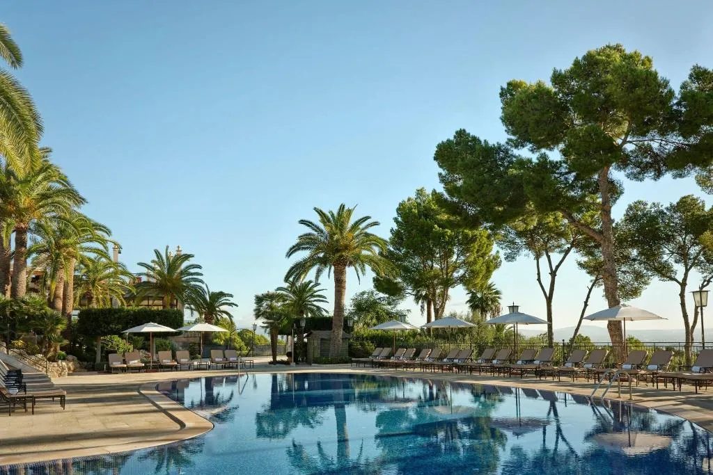 Pool, Castillo Hotel Son Vida, Majorca