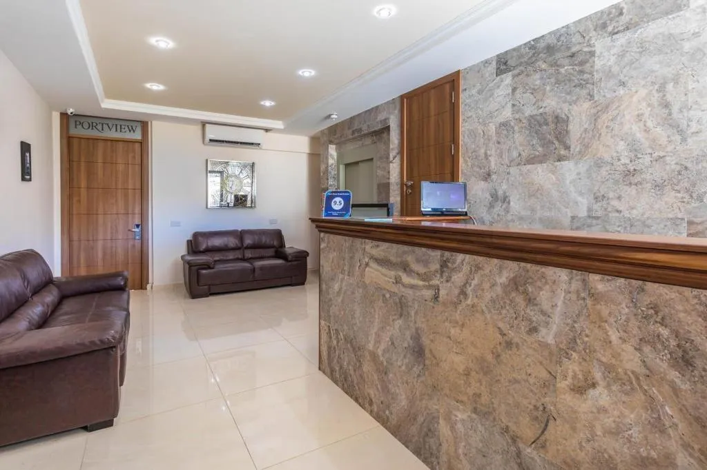Lobby, Port View Guest House, Malta