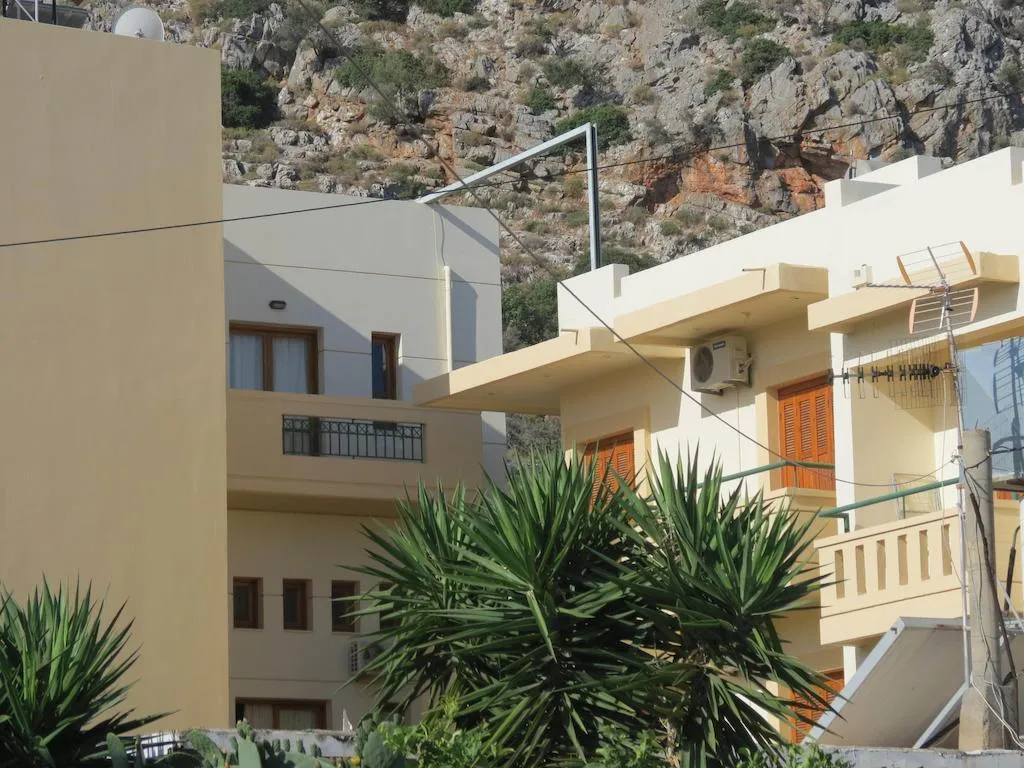 General view, La Luna Apartments, Crete