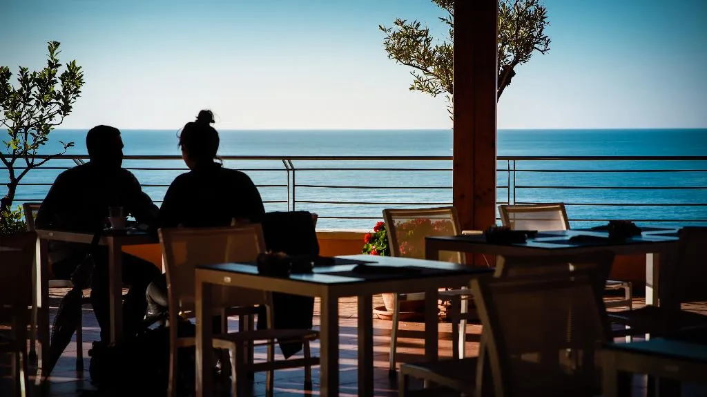 Terrace, Panoramic Hotel Taormina, Taormina