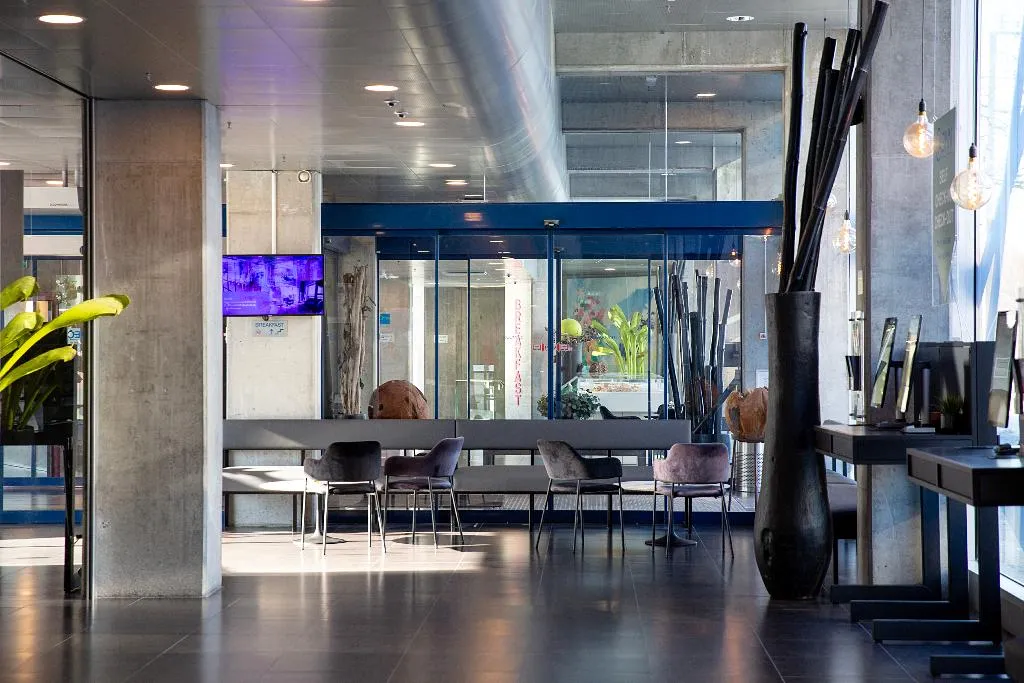 Lobby, Cabinn Metro, Copenhagen