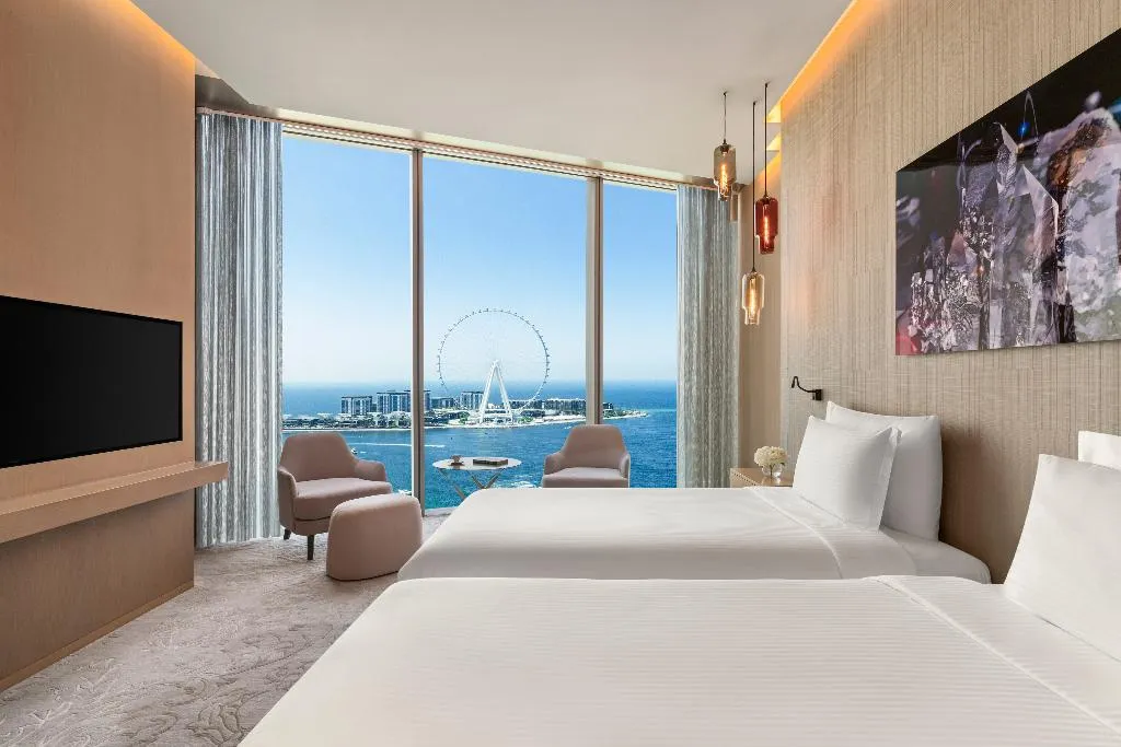 Double or Twin PREMIUM SEA VIEW Room, Rixos Premium Dubai JBR, Dubai