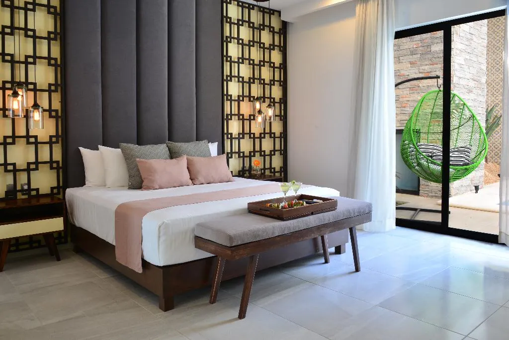 DOUBLE DELUXE POOL VIEW Room, Elements Tulum Boutique Hotel, Cancun Area