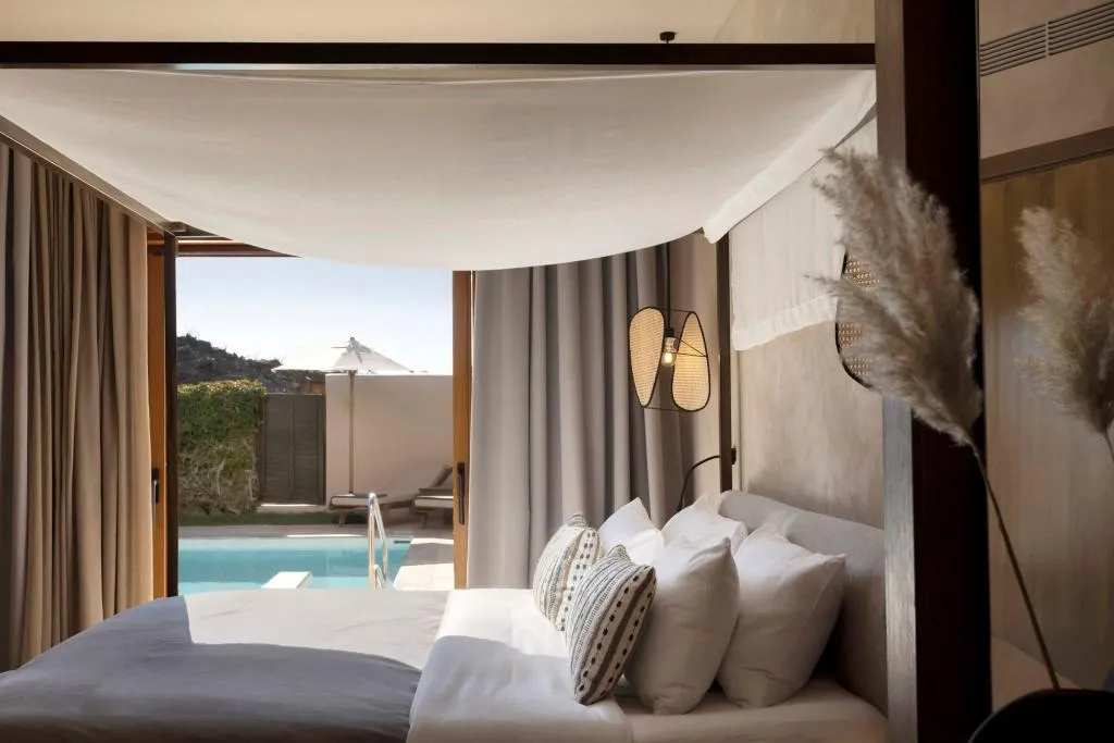 SUITE WITH PRIVATE POOL Room, Aulus Lindos Rhodes, Curio Collection by Hilton, Rhodes