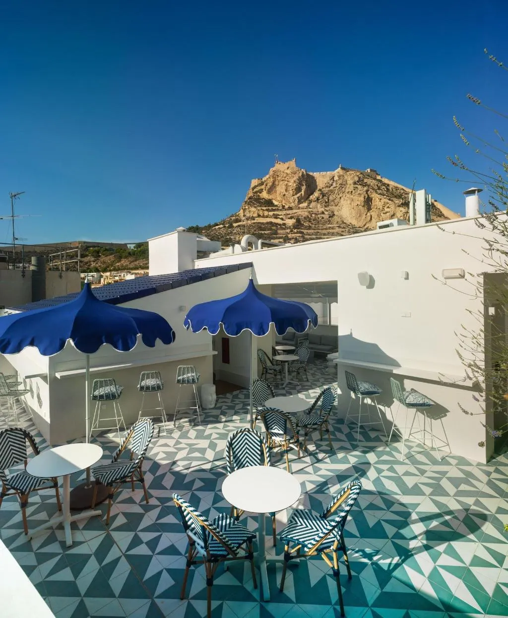 Terrace, Dormirdcine Alicante, Costa Blanca
