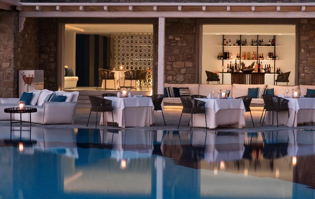 Restaurant, Mykonos Grand Hotel & Resort, Mykonos