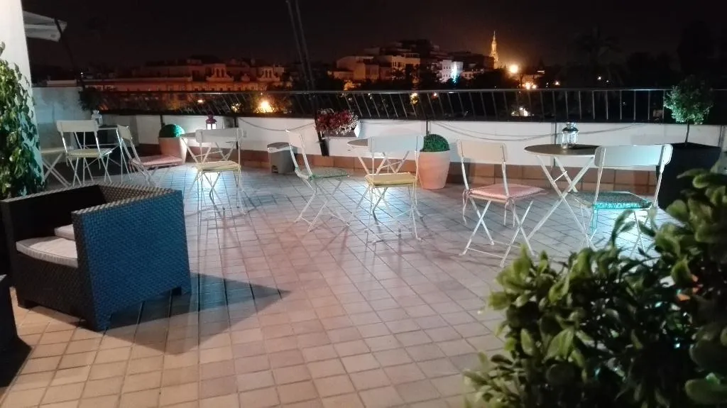 Terrace, Basic  Hotel Doña Manuela, Seville