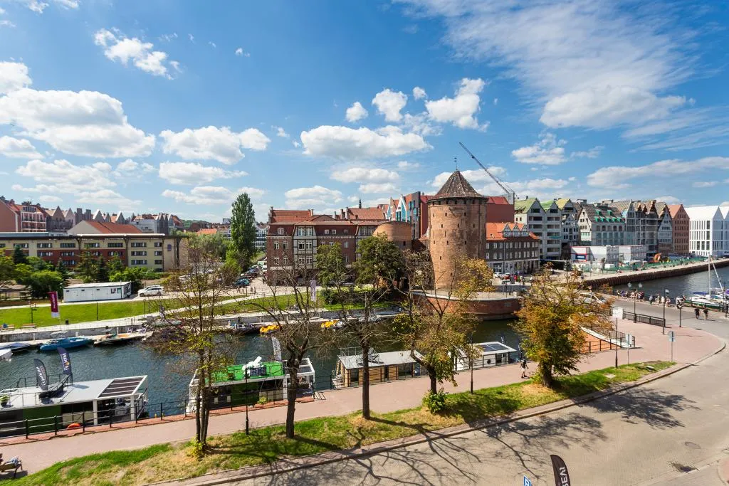 DOUBLE DELUXE CITY VIEW Room, Moon Hostel Gdansk, Gdansk