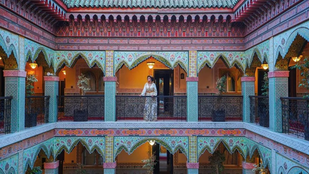 Lobby, Riad Reda, Fez