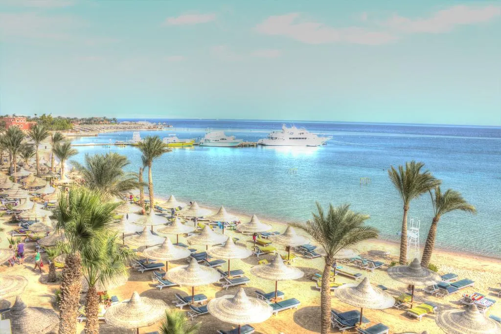 Beach, Giftun Azur Resort, Red Sea Riviera