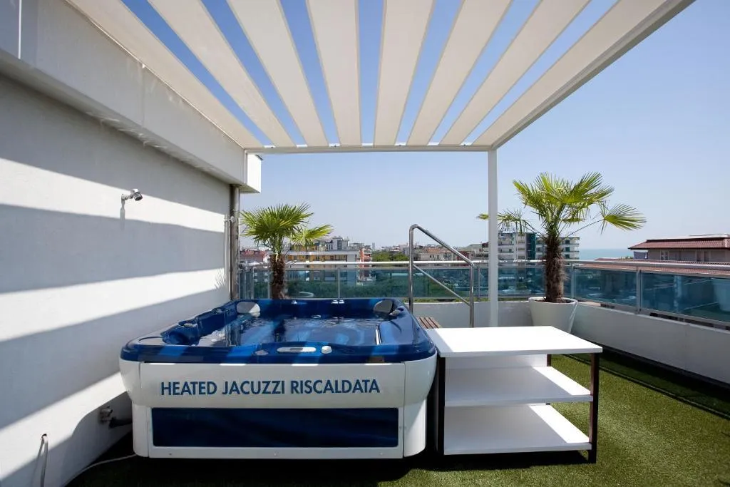 Terrace, Hotel Tropical, Venice