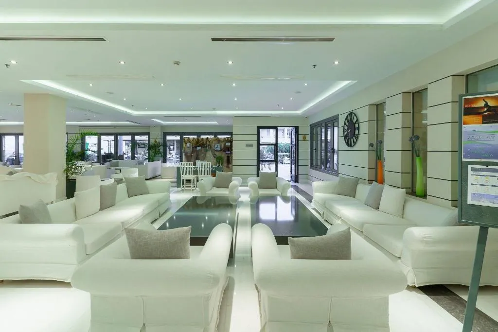 Lobby, Aegean Pearl Hotel, Crete
