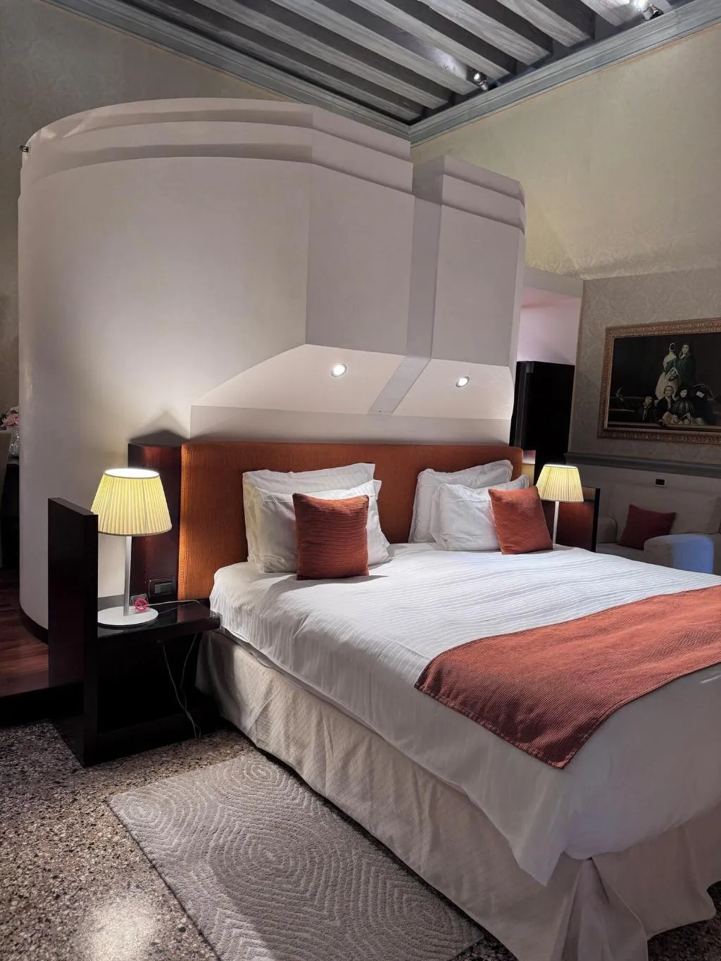 SUITE KING SIZE BED Room, Ruzzini Palace, Venice
