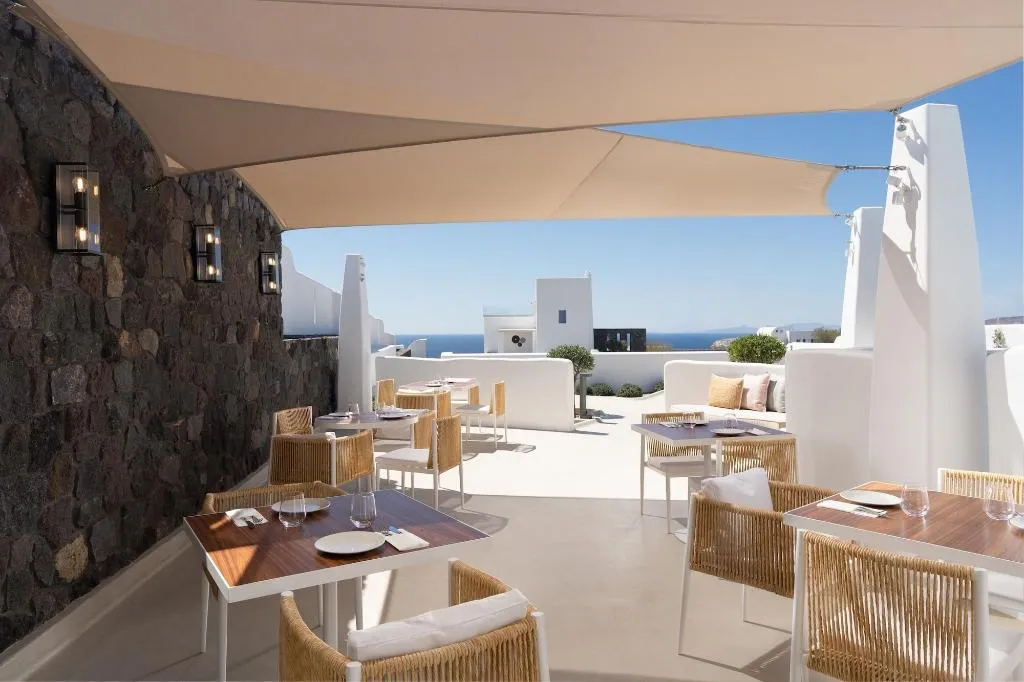 Restaurant, La Ponta Villas, Santorini