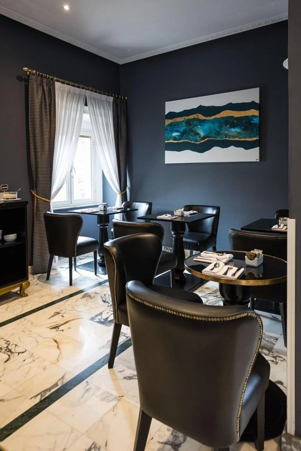 Restaurant, Hotel metro 900, Naples