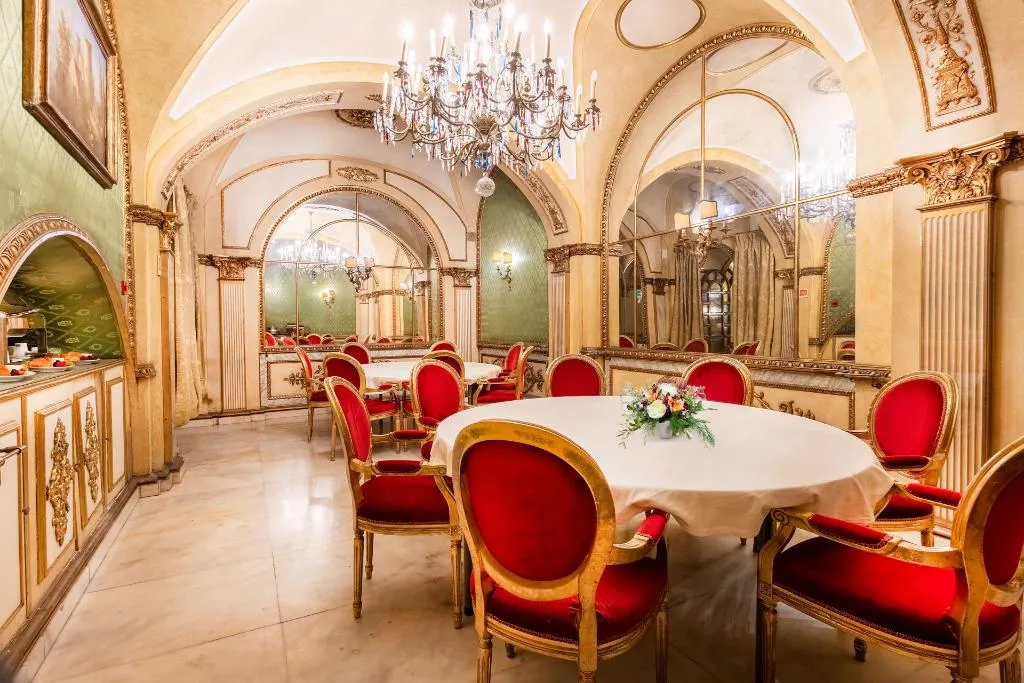 Restaurant, Des Epoques Hotel, Rome