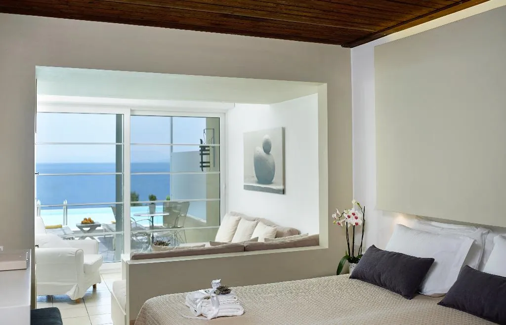 JUNIOR SUITE SEA VIEW Room, Atrium Hotel Skiathos, Skiathos