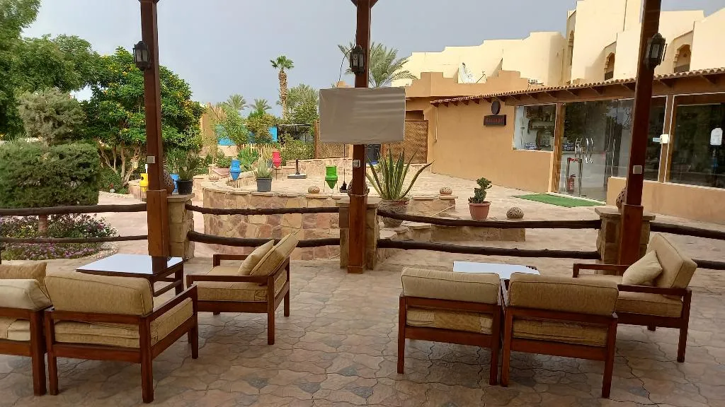 Terrace, Silver Beach Boutique Hotel, Red Sea Riviera