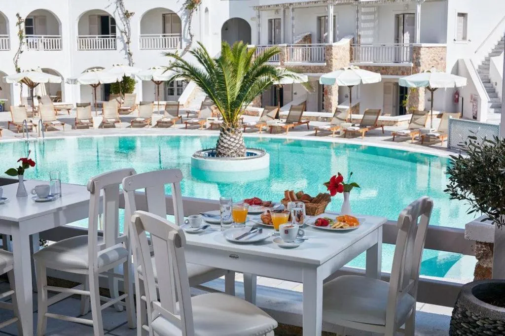 Restaurant, Aegean Plaza, Santorini