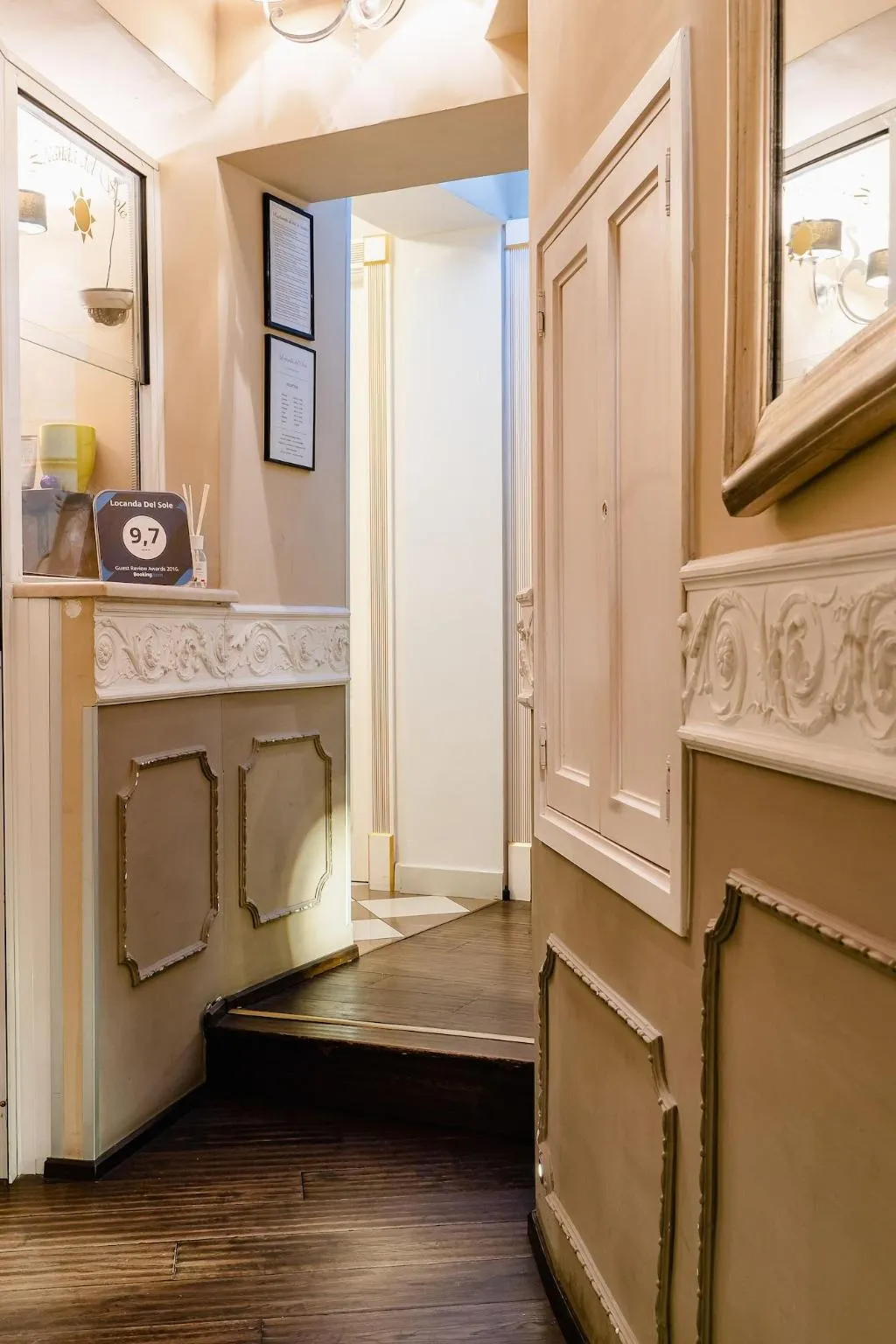 Lobby, Locanda Del Sole, Rome