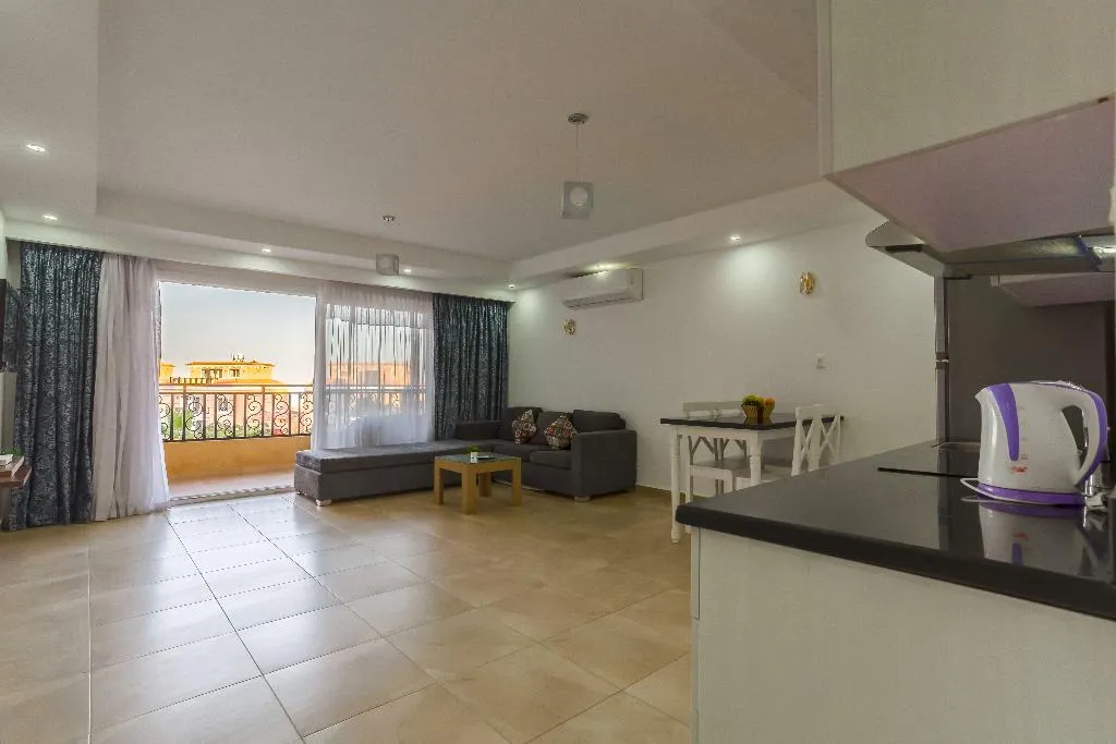 APARTMENT ONE BED Room, Selena Bay Resort, Red Sea Riviera