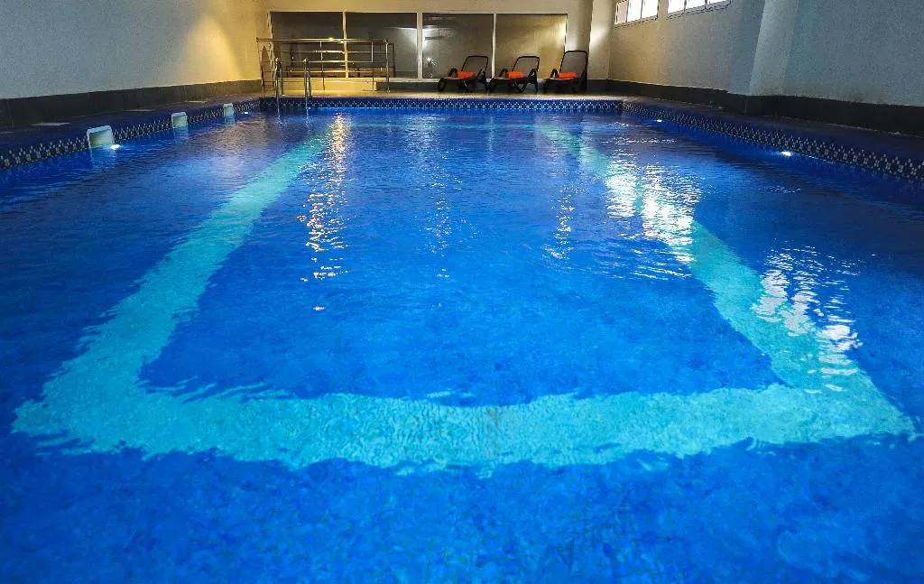 Pool, Riad Ennakhil Hotel & SPA, Marrakech