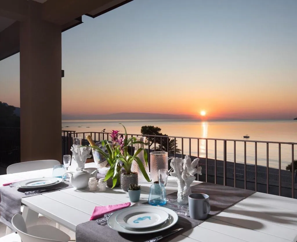 Terrace, Villa Oasis, Taormina