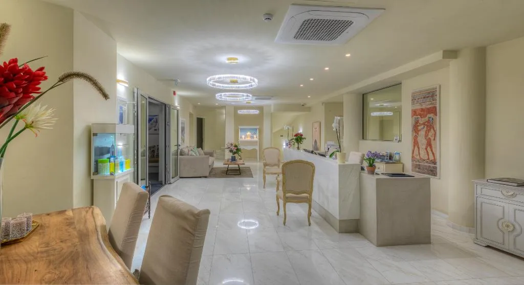 Lobby, Desiterra Resort, Santorini
