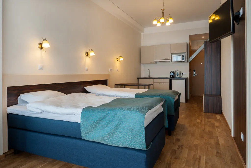 STUDIO SEA VIEW WITH TERRACE Room, Pirita Beach Apartments & Spa, Tallinn