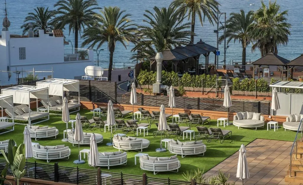 Terrace, Rosamar & Spa, Costa Brava
