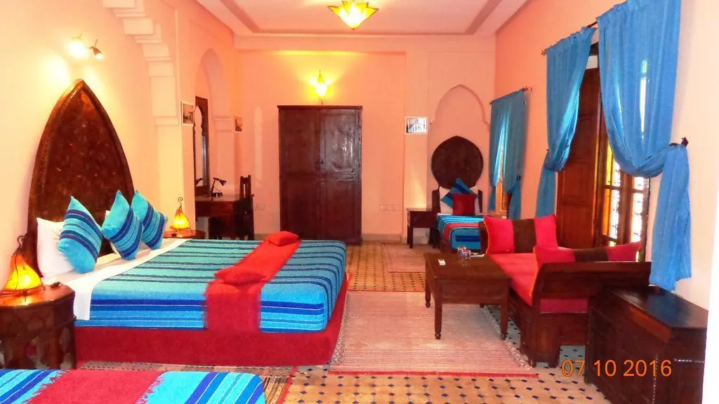 General view, Riad Ahlam, Fez
