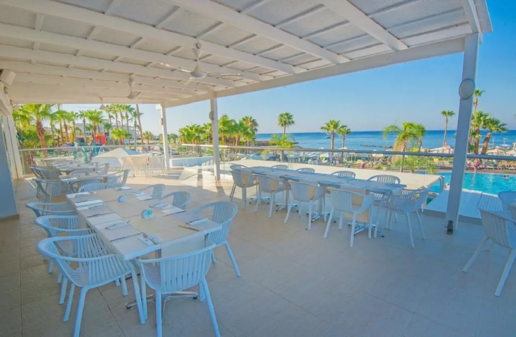 Terrace, Marlita Beach Hotel Apartments, Cyprus