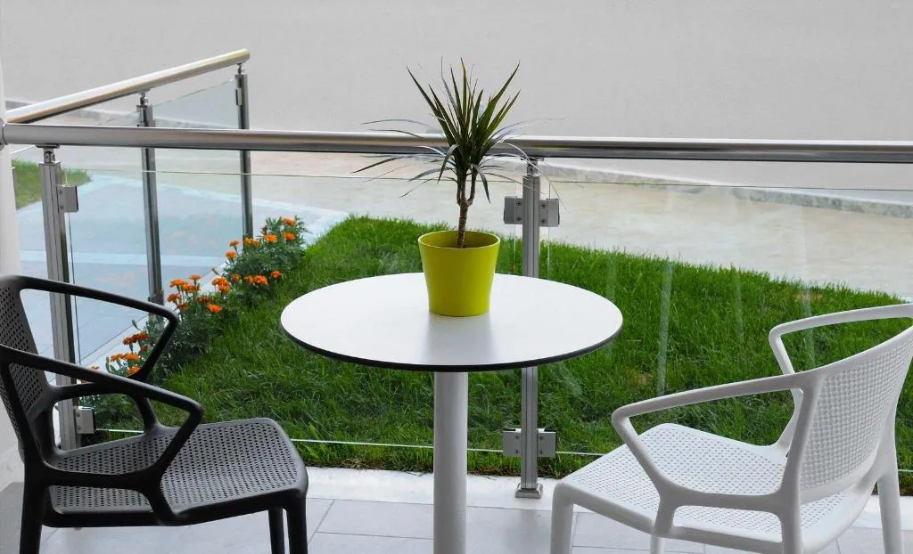 Terrace, Ostria Sea Side Hotel, Halkidiki