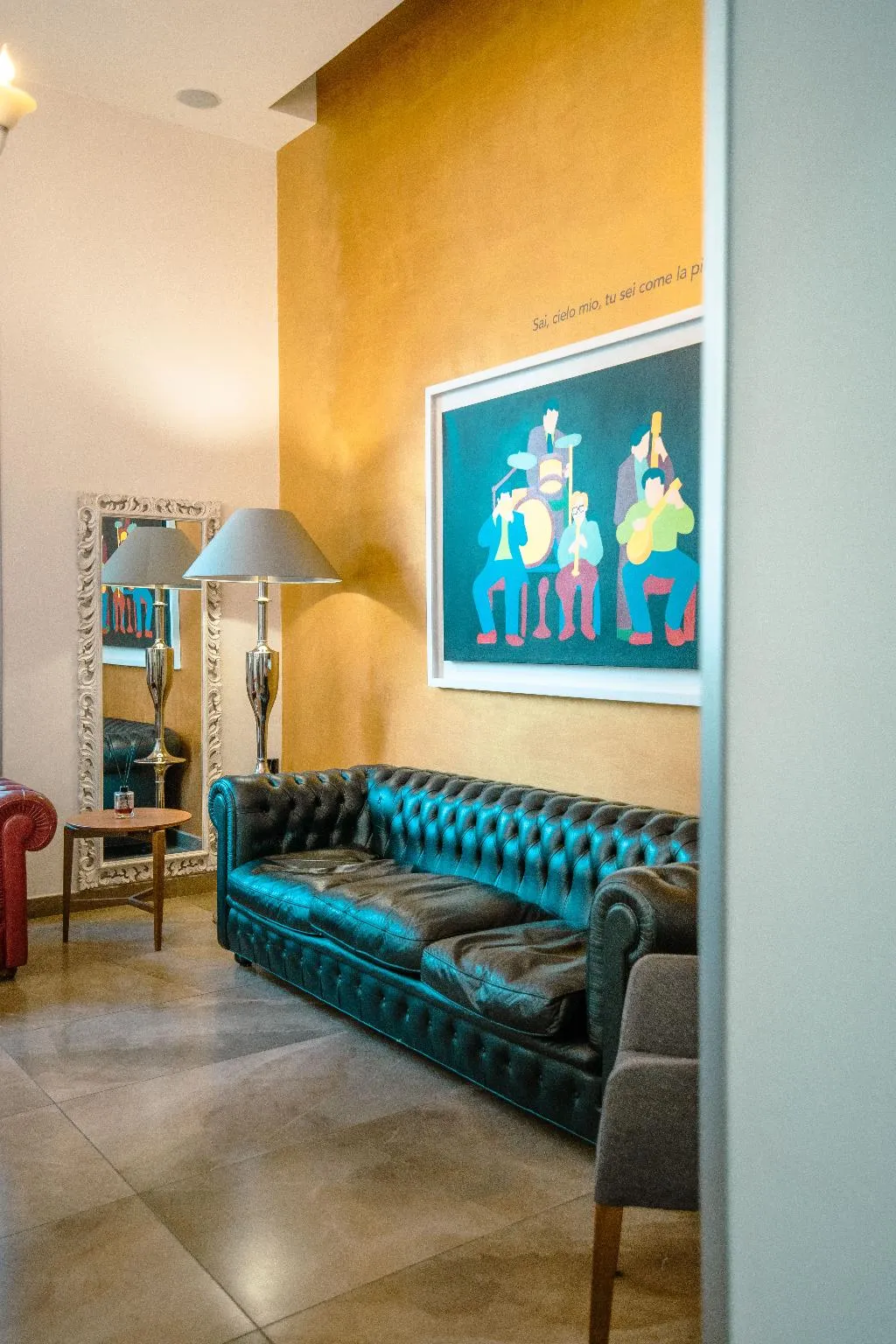 Lobby, Hotel Bruman Salerno, Naples