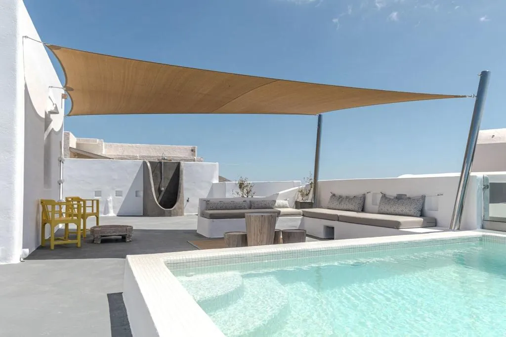 General view, Grand View Hotel, Santorini