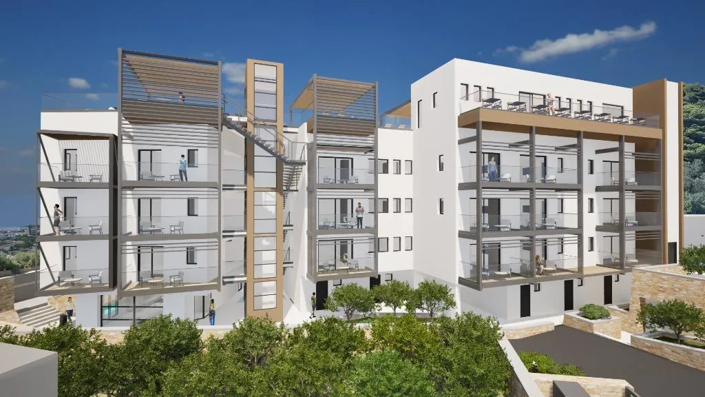 General view, Aether Hotel, Skiathos